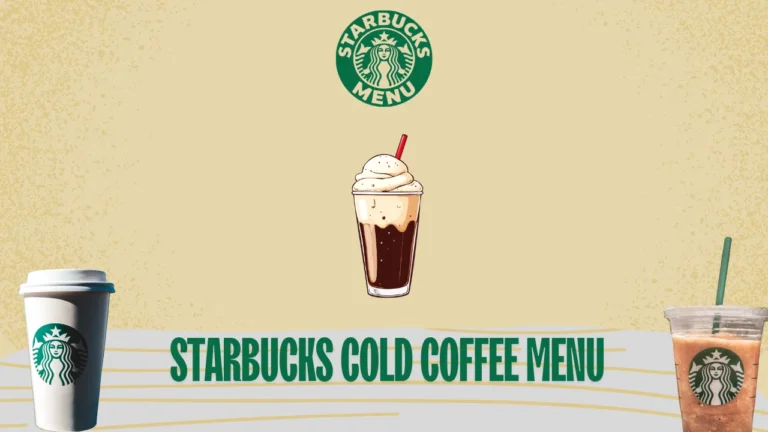 Thirsty? Explore Starbucks' refreshing cold coffee menu, featuring iced lattes, cold brew, and Frappuccinos.