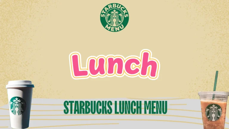 A colorful flat lay of delicious Starbucks lunch options like sandwiches, salads, and protein boxes, ready for you to explore.