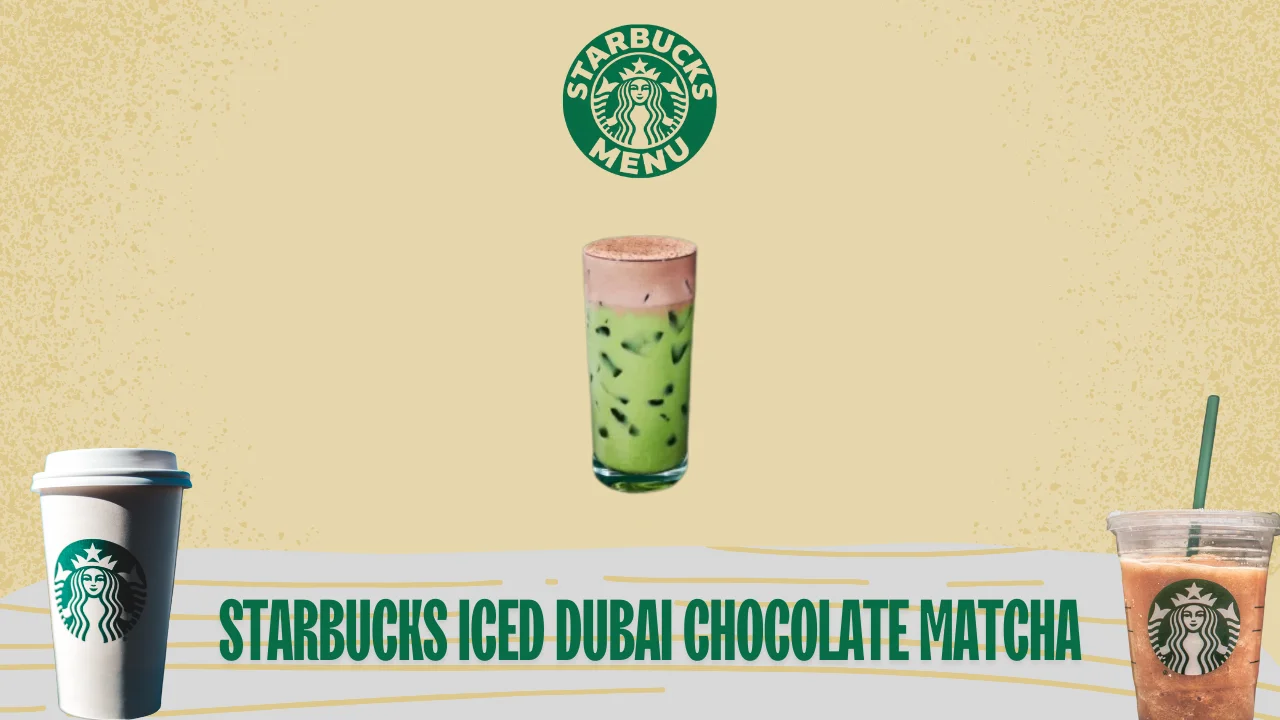 Discover the price, calories, and full nutrition info for Starbucks Iced Dubai Chocolate Matcha. Learn what's in your delicious drink here!