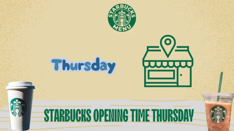 Looking for Thursday hours? Friendly barista with coffee and store sign showing opening times. Find your nearest store schedule here.
